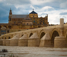 Impresionante puente romano