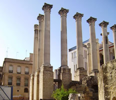image of the Roman ruins of Cordova